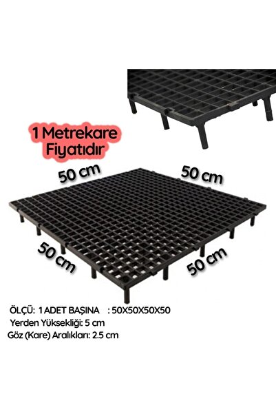 Genel Markalar Güvercin Kümes Taban Izgarası (1 M2 4 Adet Fiyatıdır) Tavuk Ta...