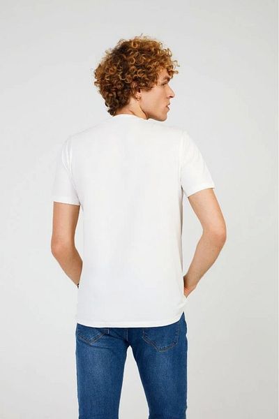 The Crow Crew Neck Printed White Men's T-shirt Tc7122