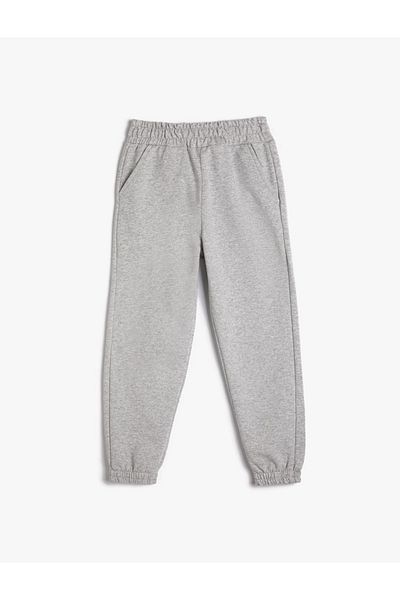 Koton Girl's Pocketed Jogger Sweatpants - Elastic Waist
