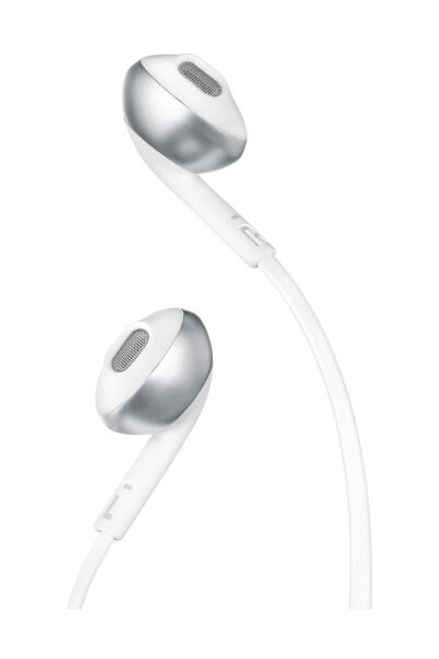 JBL T205 Kulakiçi Chrome Mikrofonlu Kulaklık