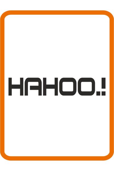EYBA STİCKER ملصق سيارة أسود من Hahoo - مقاس 25 × 8 سم