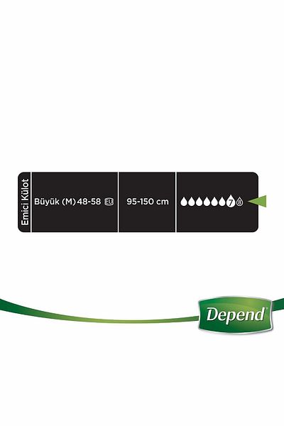 Depend Absorbent Panties Large 30pcs