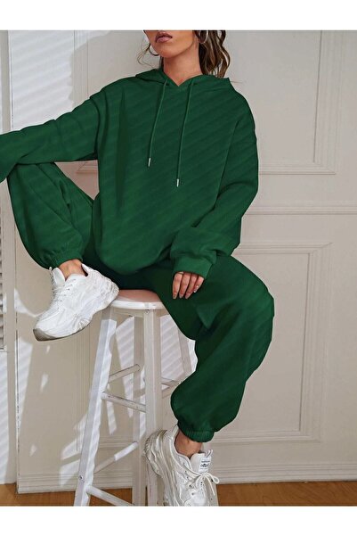 DAXİS Sportwear Company Σετ φόρμας Unisex με κουκούλα Oversize