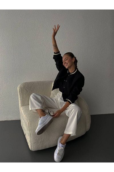 İLKCET MODA Stamp Regular Bomber яке