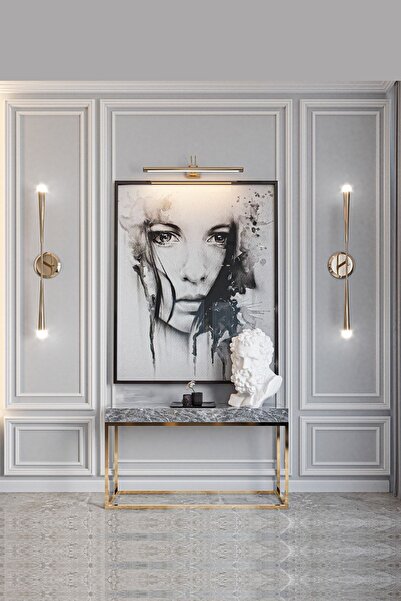 Genel Markalar Dekoratif Boyanabilir Duvar Çıtası Kesimli Hazır Paket-Duvar D...