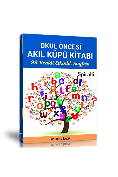 Enine Boyuna Eğitim Preschool Mind Cube Book (Spiral)
