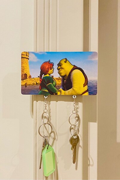 Namgo 2’li Kapı Askılı Anahtarlık Seti Shrek Fiona Özel Ambalajlı