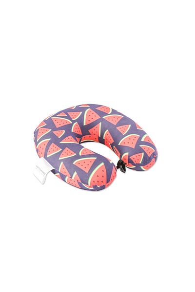 Britishome Bedding Visco Travel Pillow Orthopedic Comfortable Sleeping Pillow Postoperative Pillow Watermelon Travel