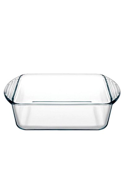 Paşabahçe 59854 Square Pyrex Tray 1040 Cc Length 210 Width 164 Mm Height 5.5 Cm