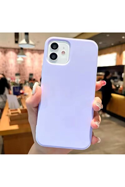 İphone 11 Uyumlu Kadife Lansman Soft Telefon Kılıfı