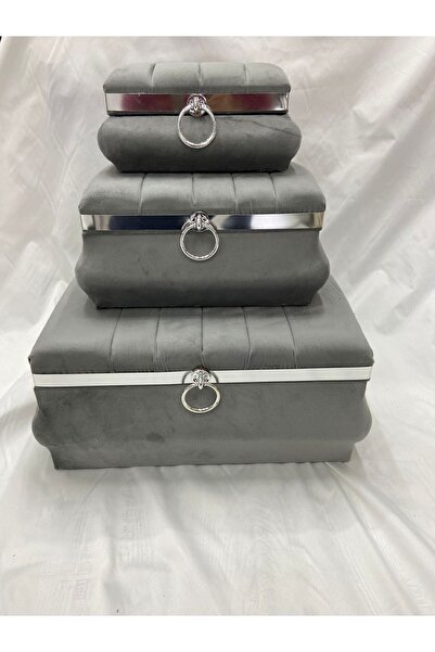 Nima Çeyiz Sandık Lüks 3lü Sandık, Çeyizlik 3lü Çeyiz ve Nişan Sandığı, 3lü S...