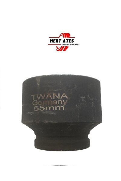 İthal 6 Köşe Derin Havalı Lokma Anahtar - 55 Mm Büyük Lokma 55 Lokma