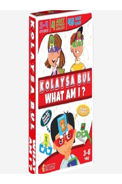 Dıytoy Yayınları What Am I? Find It If It's Easy