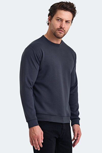 Slazenger KLARIS I Erkek  Gri Sweatshirt