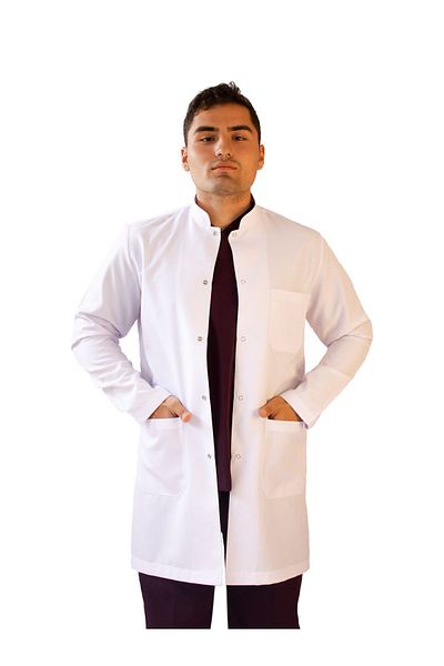 VAYTEKS Men's Judge Collar - Medium Doctor Teacher Laboratory Pearl