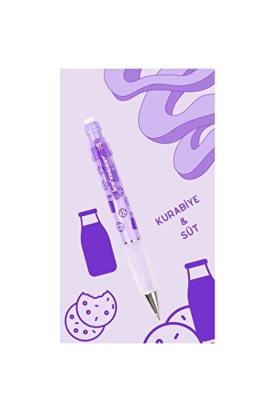 Serve Versatil Kalem (Mekanik Kurşun Kalem) Deep 0.7 Mm Kurabıye - Süt Lavanta SV-DEEP-07-TLA