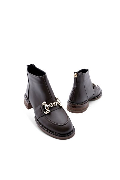 Marjin Жіночі черевики на пряжці GunlukЧеревики Adeke Coffee