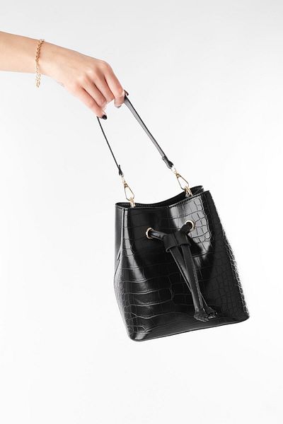Marjin Women's Hand&Shoulder Bag Lagon Black