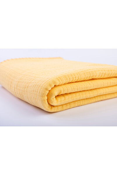 Beri Dört Katlı Müslin Yazlık Bebek Battaniyesi