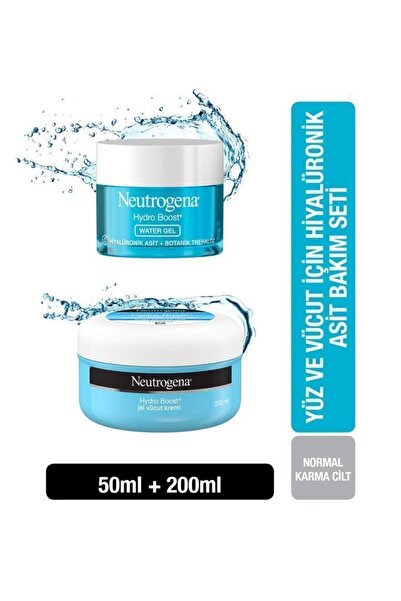 Neutrogena Hydro Boost Water Gel Nemlendirici 50 ml Hydro Boost Jel Vücut Kremi 200 ml