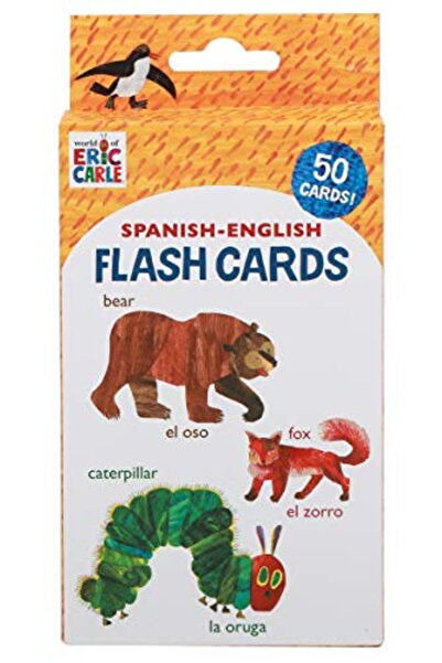 Hachette بطاقات تعليمية باللغة الإنجليزية عن عالم إريك كارل