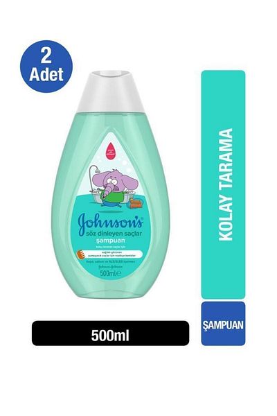 Johnson's Kral Şakir Oral Baby Shampoo - 500ml x 2 Pcs