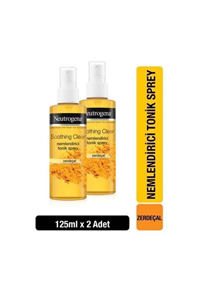 Neutrogena Soothing Clear Tonik 125 ml X 2 Adet