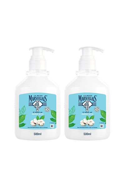 Le Petit Marseillais Cotton Milk Liquid Soap 500 Ml