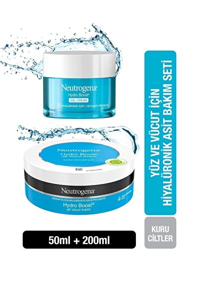Neutrogena Hydro Boost Gel Cream 50 ml+Jel Vücut Kremi 200 ml