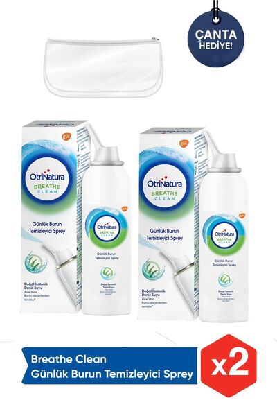Otrinatura Otrınatura Aloe Vera Burun Spreyı 100 ml X2+ Çanta Hediye
