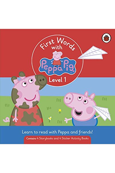 Penguin Random House مجموعة كتب المستوى الأول من سلسلة الكلمات الأولى مع بيبا