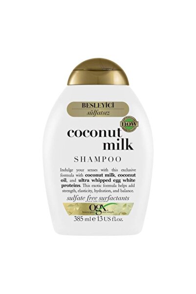 OGX Besleyici Coconut Milk Sülfatsız Şampuan ve Bakım Kremi 385ml+ Argan Oil 100 ml Saç Bakım Yağı