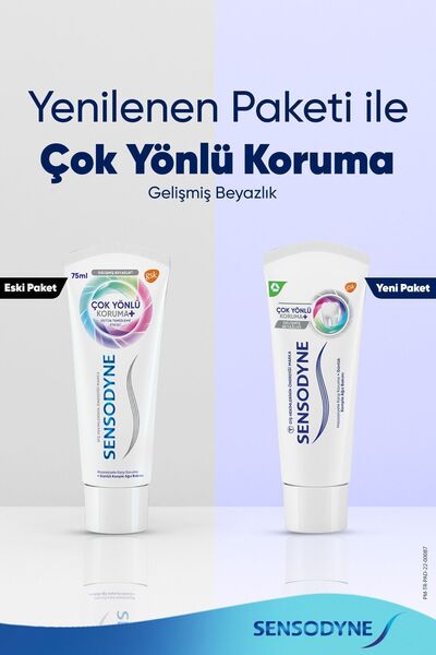 Sensodyne Çok Yönlü Koruma Beyazlatıcı Diş Macunu 75ml