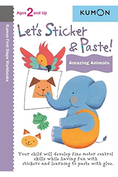 Kumon Publishing Haydi Harika Hayvanları Çıkartıp Yapıştıralım