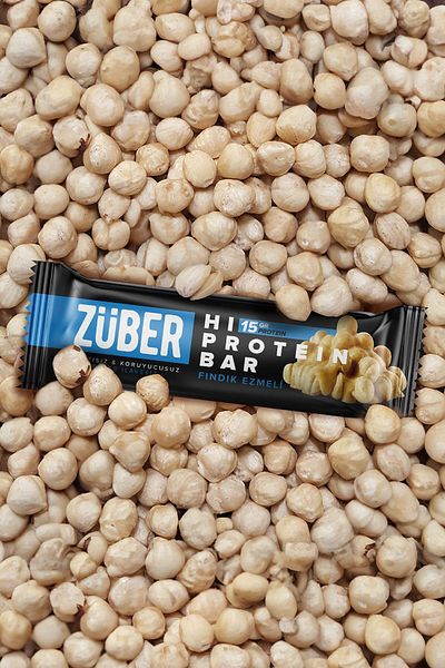 Züber High Protein Hazelnut Butter Bar - 45g X 3 Pieces