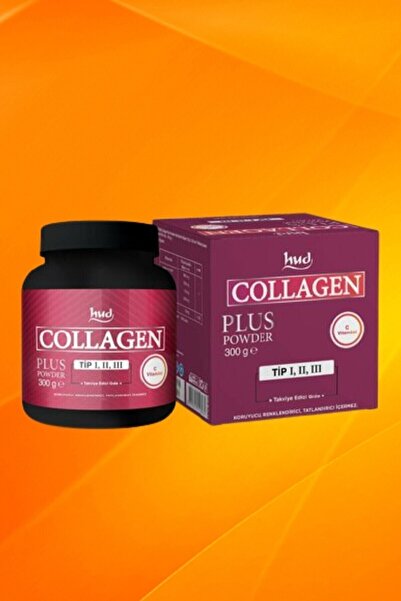 Bitki Limanı Hud Collagen Plus Powder-tip 1,2,3 Kolajen C Vitamini Içeren Takviye Edici Gıda (30 Günlük Porsiyon)