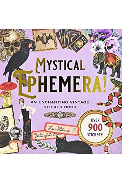 Peter Pauper Press Mystical Ephemera Sticker Book