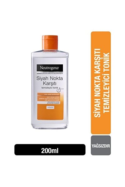 Neutrogena Visibly Clear Siyah Nokta Karşıtı Temizleyici Tonik 200 ml