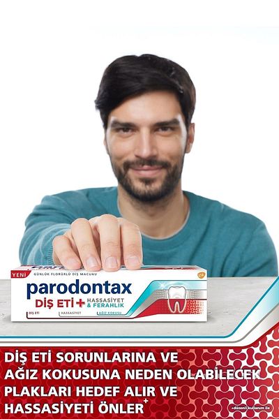 Parodontax معجون أسنان + معجون أسنان 75 مل × 2 قطعة
