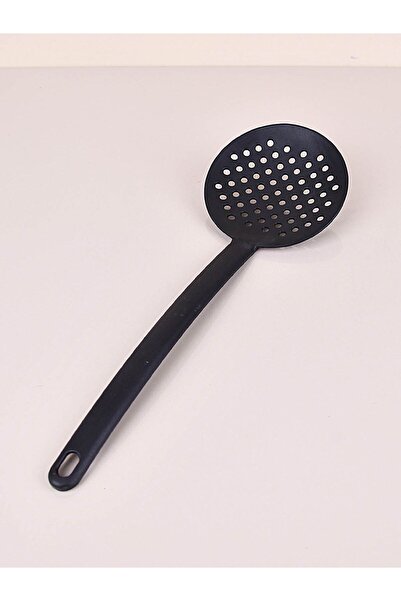 BUGGİ 35 CM Teflon Cooking Set - Colander, Spatula, Ladle and Spoon