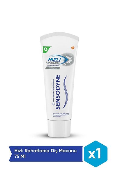 Sensodyne Quick Relief Whitening Toothpaste 75ml