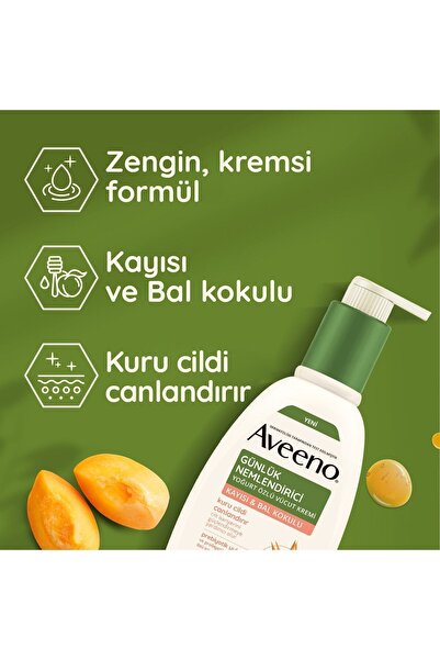 AVEENO Günlük Nemlendirici Apricot & Honey Lotion 300ml