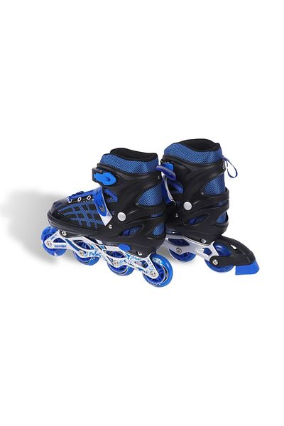 Endless EL1025 Inline Adjustable Skates | M | Size 34 EUR (UK 1.5) - 38 EUR (UK 5) for 6 to 12 age