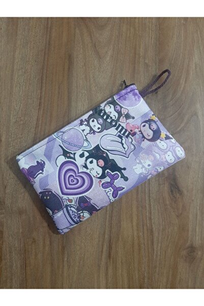 owl bag Θήκη για στυλό Kuromi Aeshtetic με μωβ σχέδιο - Πορτοφόλι