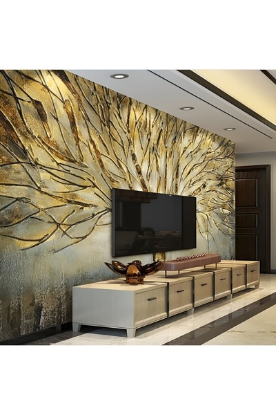 Art de 3D 3 boyutlu ünite arkası duvar kağıdı