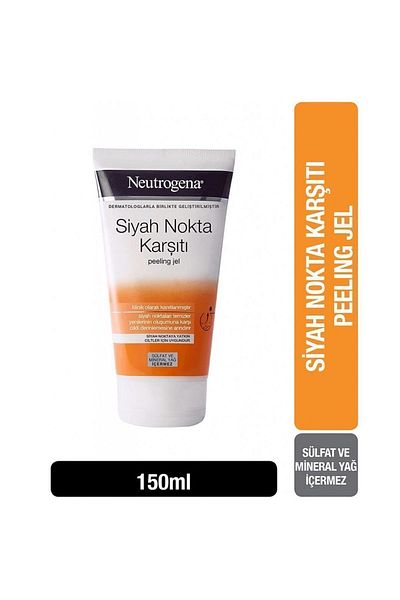 Neutrogena 150 ml Black Peeling Gel - Anti-Spots
