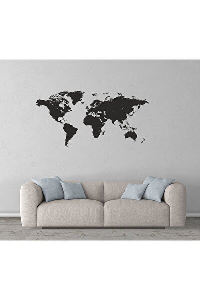 efekt reklam ورق منقوش بخريطة العالم للمنزل والمكتب - زجاج، صالة، غرفة نوم، م...