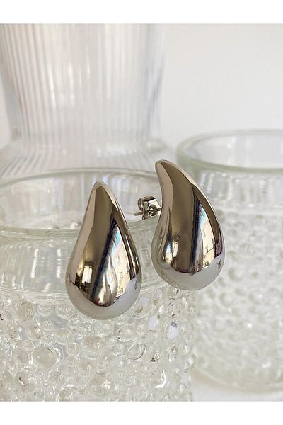 ifeelfree Italian Drop Earrings - 3cm Small Size - Silver