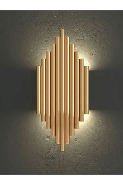 HASEL HOME شمعدان حائط LED مزخرف - ضوء النهار