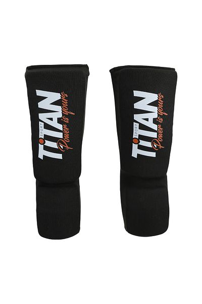 Titan Sport دعامة حماية للقدم من القماش الأسود